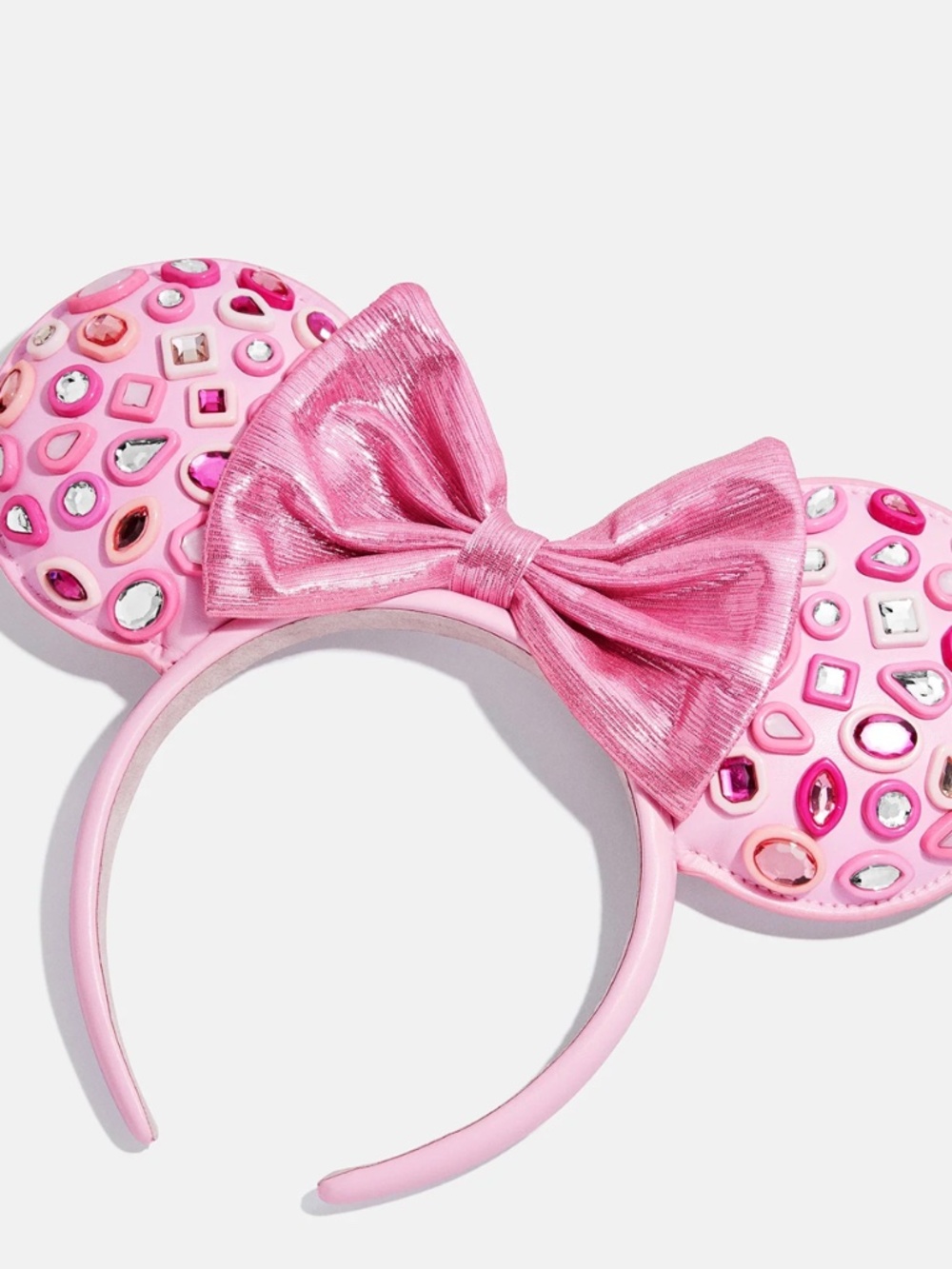 Baublebar Disney Minnie Mouse Hot Pink Crystal Ears Headband - Picture 3 of 5